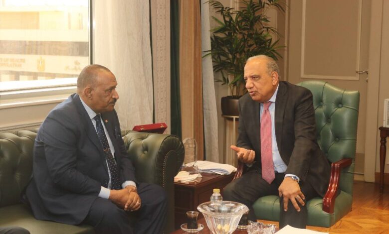 وزيرا الكهرباء المصري ونظيره السوداني