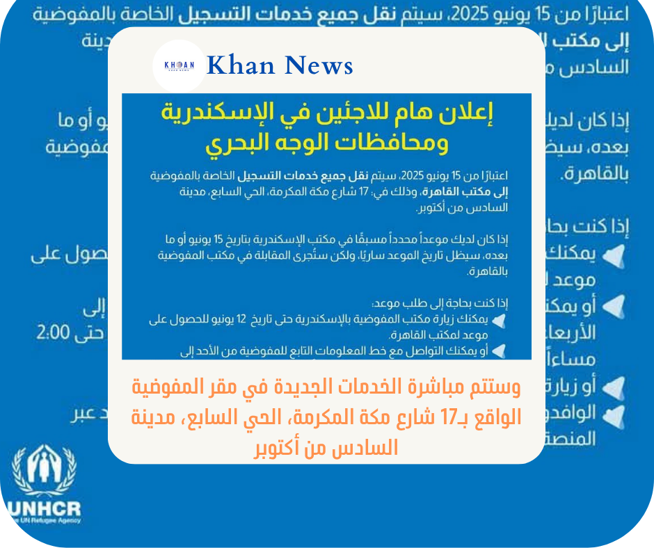 مفوضية اللاجئين