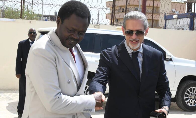 مناوي يستقبل السفير المصري بالخرطوم