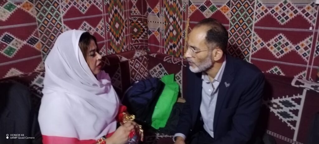 رئيس التحرير يحاور سلمي الطاهر